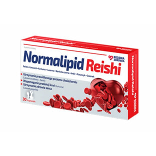 Salute della famiglia Normalipid Reishi, 30 capsule