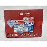Doppelherz Aktiv Omega 3 1400 +Magnesium Direct 375mg+Vit. B6+B12+Folic Acid 20th Anniversary Package