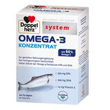 Omega 3 concentraat Doppelherz, 60 capsules, Queisser Pharma