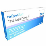 Rapid test Strep A Reopen, 1 piece, Montana Med