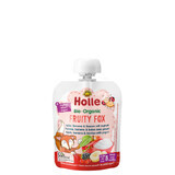 Organic Apple, Banana and Berry Puree with Fruity Fox Yoghurt, 85g, Holle