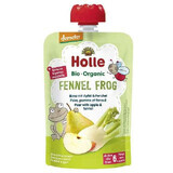 Pouch Organic Apple and Fennel Puree, +6 months, 100 g, Holle Baby Food