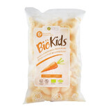 Eco Puffs with carrots, 55 gr, Biokids
