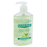 Antibacterial liquid soap with aloe vera and green tea, 250 ml, Sanytol