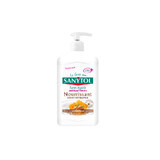 Antibacterial nourishing liquid soap with almond milk and matcha milk, 250 ml, Sanytol