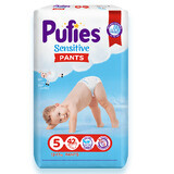Diaper Pants Sensitive Junior No. 5, 12- 17 Kg, 42 pieces, Pufies