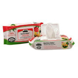 Bamboo fibre wet wipes for sensitive skin Aleva Naturals, 72 pieces, Aleva Naturals