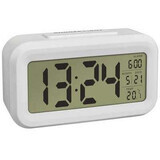 Thermometer with clock and light, 60.2018.02, TFA