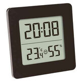 Digital thermometer and hygrometer with clock and alarm, 30.5038.01, TFA