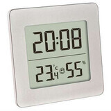 Digital thermometer and hygrometer with clock and alarm, 30.5038.54, TFA