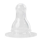 Round silicone teat, 6-24 months, 2 pieces, 17303 Baby Nova