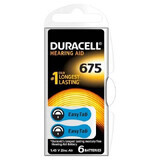 HA ZA675 hearing aid batteries, 6 pcs, Duracell