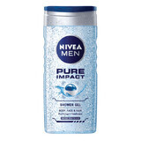 Men's shower gel Pure Impact, 500 ml, Nivea