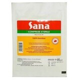Sterile cut pads, 10 x 8 cm, 50 pieces, Sana