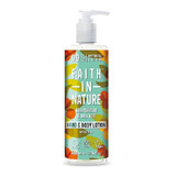 Vegan Lotion with Grapefruit and Orange x 400ml, Faith in Nature