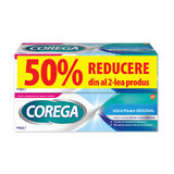 Ultra Fixation Original Denture Adhesive Cream Package, 2x40 gr, Corega