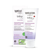 Baby Derma White Nalba Gezichtscrème, 50 ml, Weleda