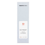 Sun Protection Cream with SPF 50+ PA+++ Sun Project Light, 40 ml, Thank You Farmer