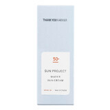 Sun Protection Cream with SPF 50+ PA+++ Sun Project Water, 50 ml, Thank You Farmer
