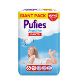 Diaper Pants Sensitive GP Extra Large, no. 6, 15+ Kg, 60 pieces, Pufies