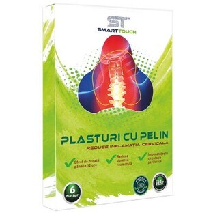 Pelin pads for cervical pain, 6 pieces, Smart Touch
