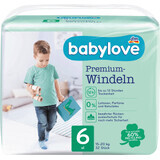 Babylove Premium Diaper Number 6, 32 pcs