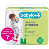Babylove Premium Diaper Number 7, 30 pcs