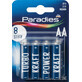 Paradies AA alkaline batteries, 8 pcs