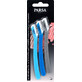 Parsa Beauty Eyebrow and facial hair trimmer, 3 pcs