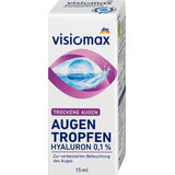 Visiomax Eye drops with hyaluron, 15 ml