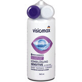Visiomax Sensitive saline solution for contact lenses, 360 ml