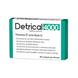 Detrical Vitamin D 4000 IU, 60 tablets, Zdrovit