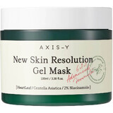 New Skin Resolution Gel Mask - Soothing Brightening Face Mask with Heartleaf and 2% Niacinamide, AXIS-Y, 100ml
