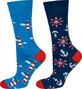 Soxo Men&#39;s socks sailor pattern, 1 piece