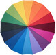 Susino Multicoloured umbrella, 1 pc