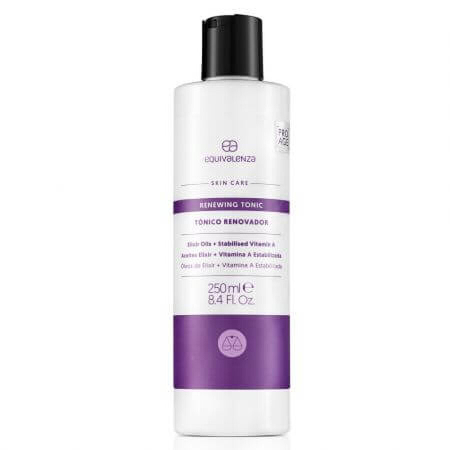 Facial Toner with essential oils and vitamin A, 250 ml, Equivalenza