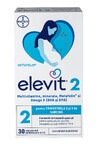 Elevit 2, Multivitamins for Pregnancy - 2nd and 3rd trimester of pregnancy, 30 capsules, Bayer