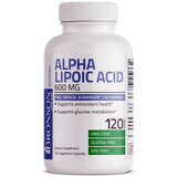 Alpha Lipoic Acid, 600 mg, 120 capsules, Bronson Laboratories