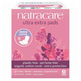 Ultra Extra Night Absorbent (Long), 8 pieces, Natracare