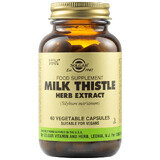 Milk Thistle Silymarin Herbal Extract, 60 capsules, Solgar