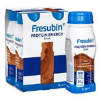 Fresubin Protein Energy Drink with chocolate flavour, 4 x 200 ml, Fresenius Kabi Fresubin Protein Energy Drink with chocolate flavour, 4 x 200 ml, Fresenius Kabi
