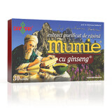 Extract purificat de rasina Mumie cu Ginseng, 30 tablete, Damar General Trading