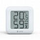 Digital room thermometer and hygrometer, White, Airbi