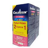 Coldtusin Junior, Snelwerkende hoestsiroop met natuurlijke ingrediënten, Perrigo, 2x 120 ml