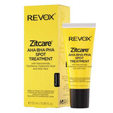 Spot treatment cream with AHA BHA PHA Zitcare, 25 ml, Revox