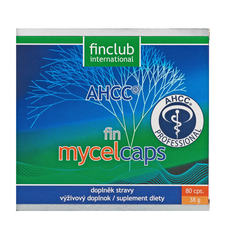 Fin Mycelcaps, 80 capsule, Finclub