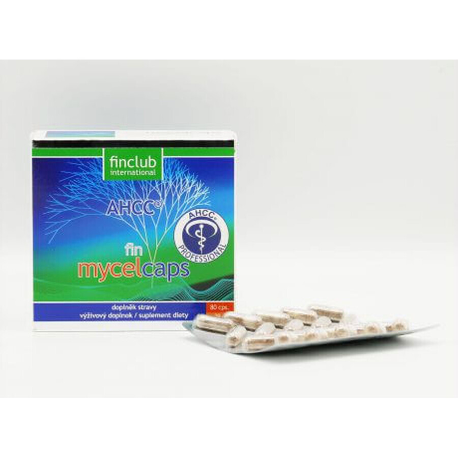 Fin Mycelcaps, 80 capsule, Finclub