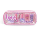 Nail polish and lip gloss set, Martinelia