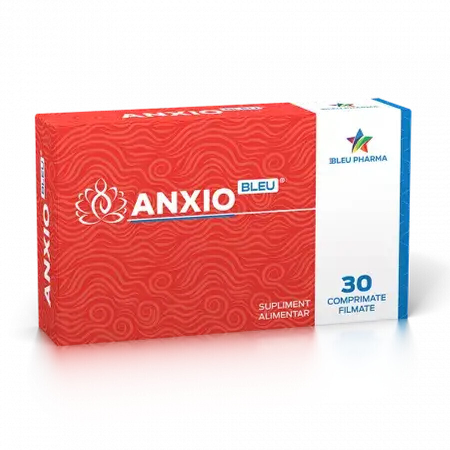 Anxio Bleu, 30 tablets, Bleu Pharma