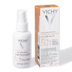 Vichy Capital Soleil Anti-Aging Zonbeschermingsvloeistof SPF 50+, 40 ml